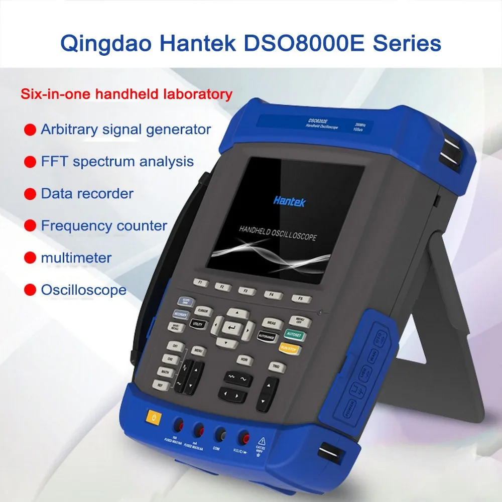 HANTEK 6 в 1 портативный цифровой осциллограф двухканальный мультиметр 1GS/s DSO1062B DSO1102B