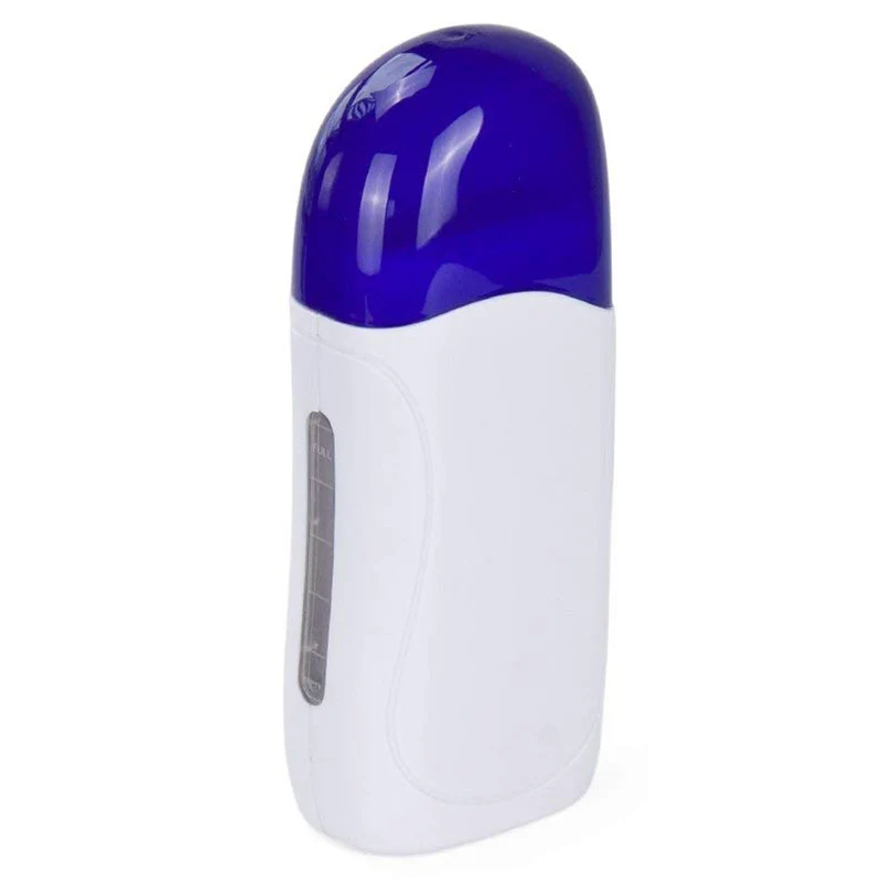 

Double Depilatory Wax Heater Hot Body Hair Removal Roll on Depilation Waxing Machine Salon Beauty with Heater Base UK Plug