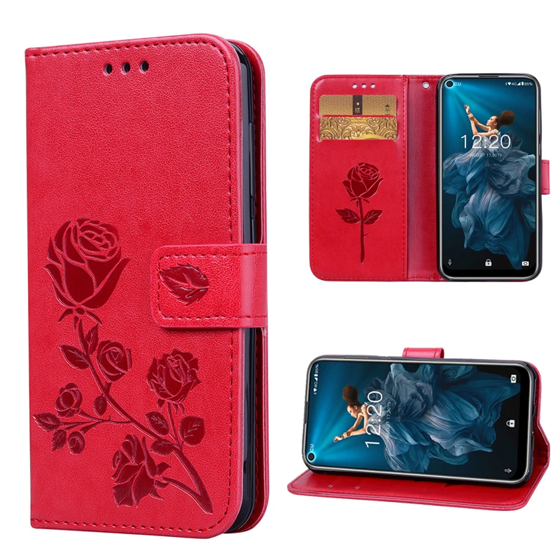 Кожаный чехол для телефона Funda Oukitel C17 Pro 100% Оригинальный кошелек флип mt6763 6 35