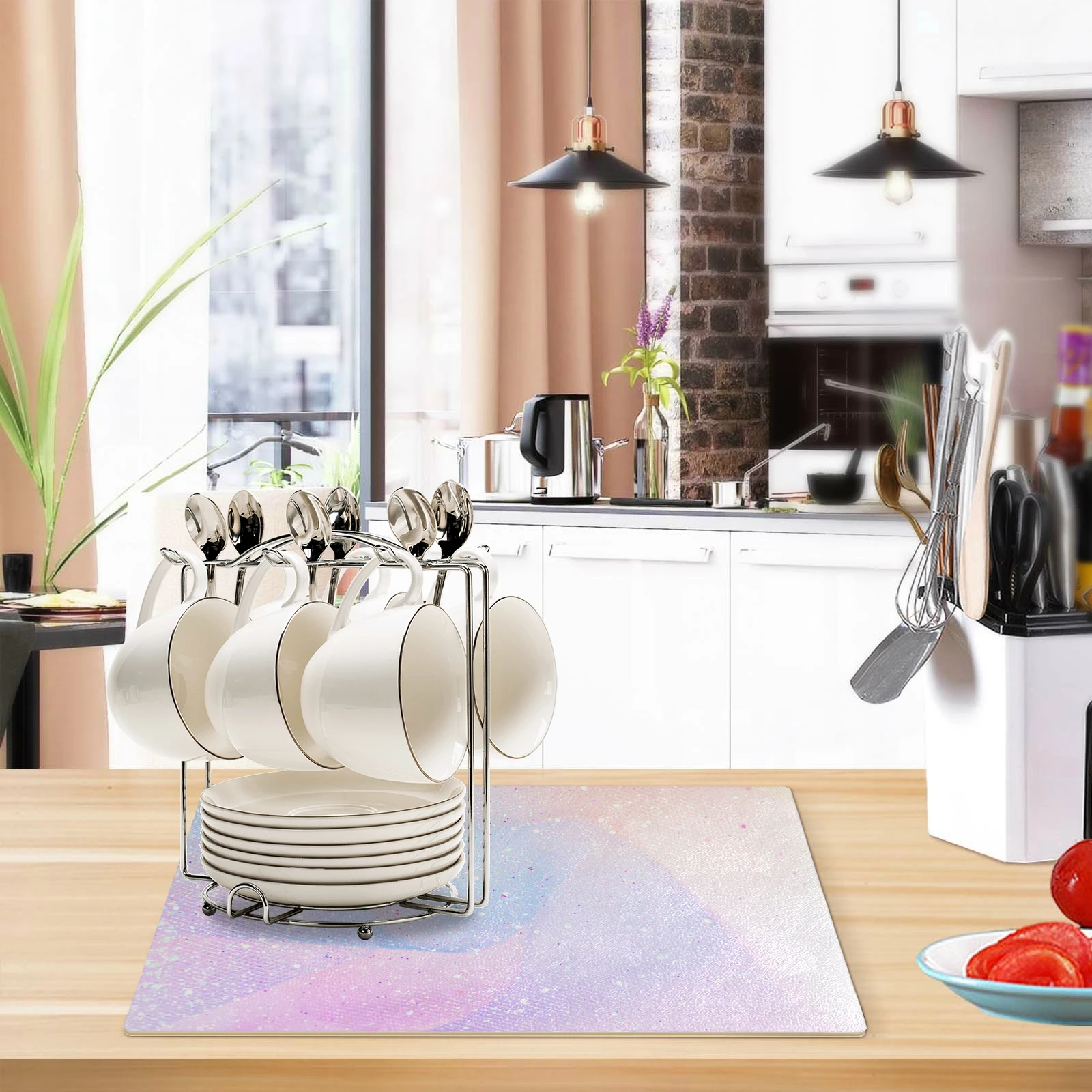 Кухонная подстилка под заказ коврик для обеденного стола подставка чайник