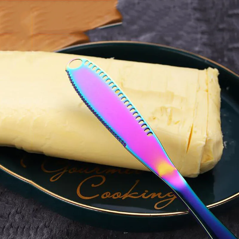 1 шт. Нержавеющая сталь сыр Ножи High end масло Еда хлеб нож для джема Кухня