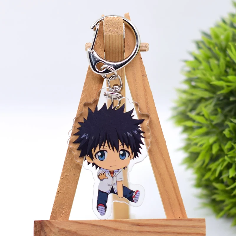 Определенный волшебный брелок с индексом двусторонний акриловый мультяшный