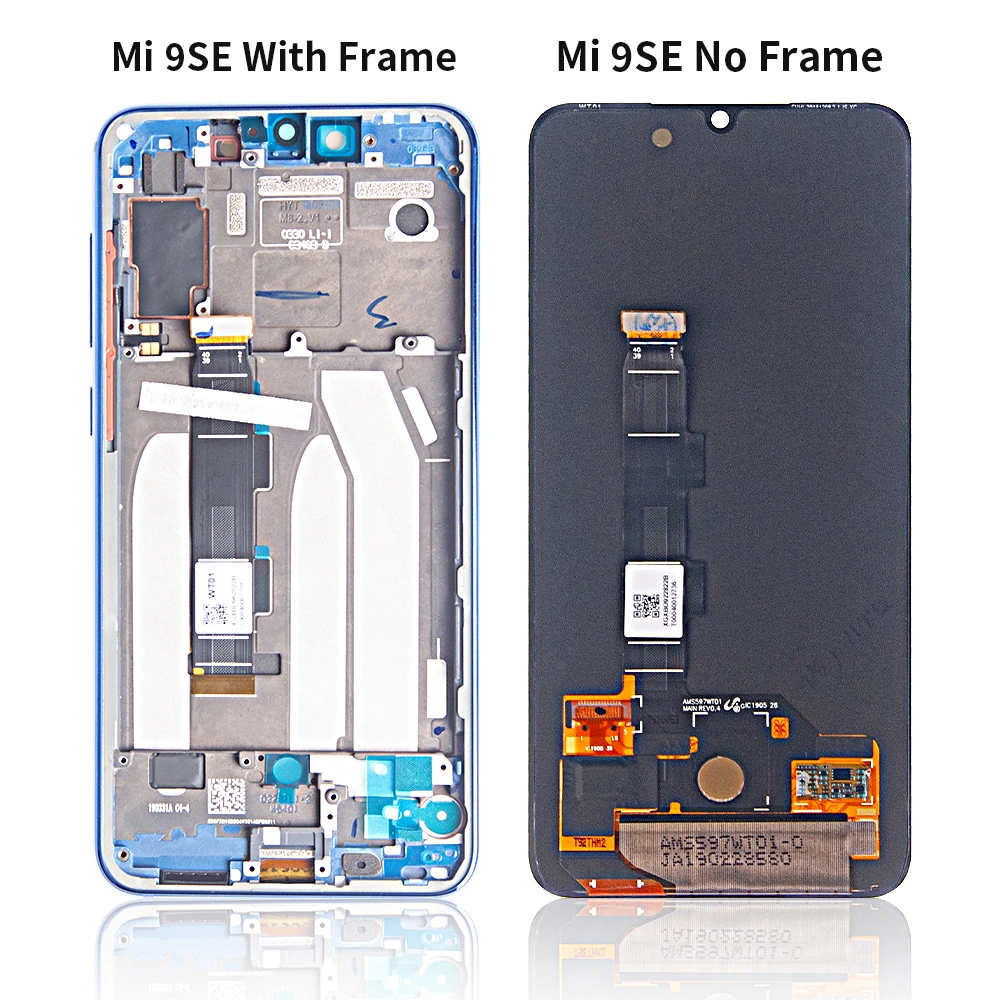Amoled для Xiaomi mi 9 lcd mi 9 дисплей дигитайзер сборка сенсорный экран M1903F Замена для Xiaomi mi 9SE ЖК mi 9 mi 9 SE