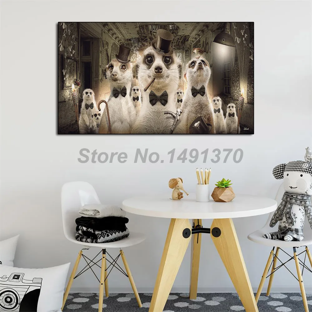 

Картина с животными, бульдог, английские плакаты, принты, декоративное настенное искусство, холст, картины для гостиной, домашний декор