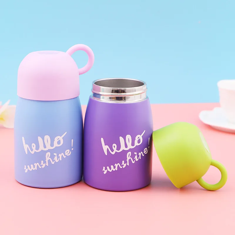 

Stainless Steel Thermoses Mug Good Insulation Effect Travel Thermo Cup Portable Car Vacuum Flasks Coffee Thermos Eco-Friendly