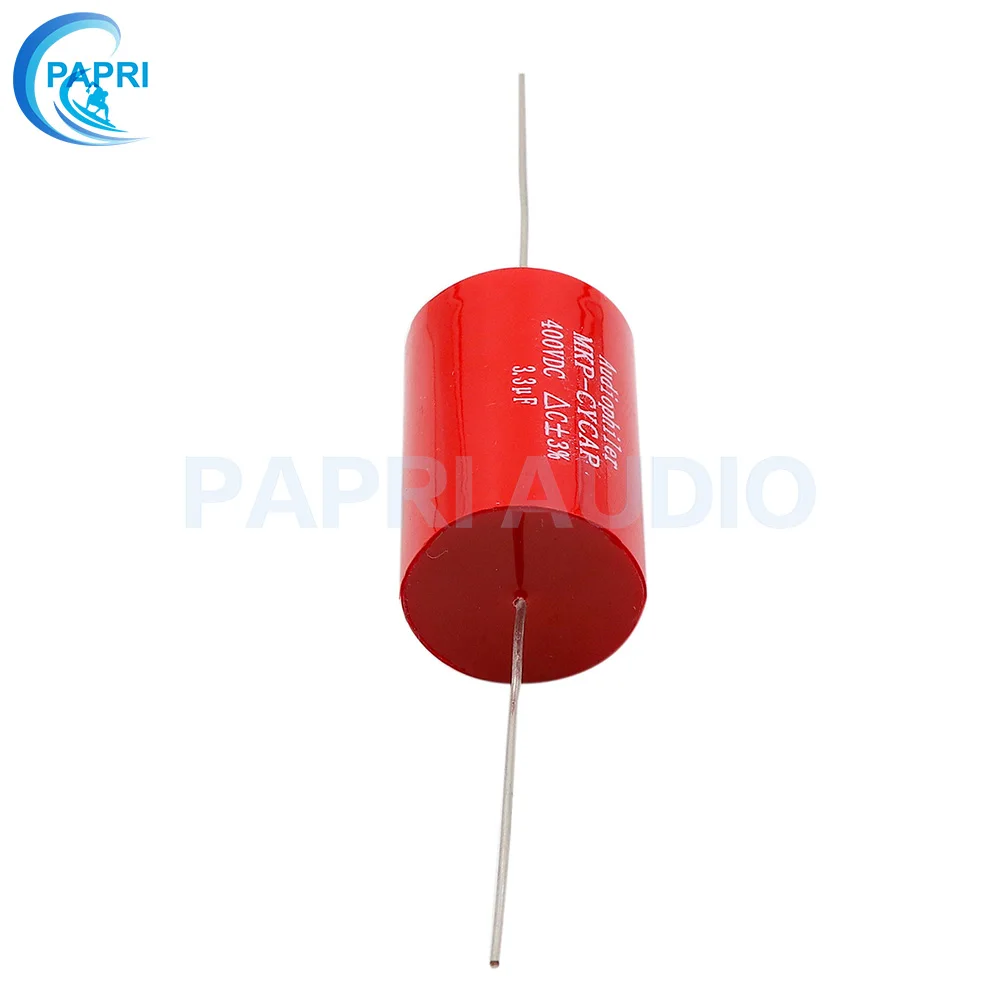 PAPRI Axial MKP 3 мкФ 400VDC конденсатор полипропиленовый не поляризованный для Hifi аудио