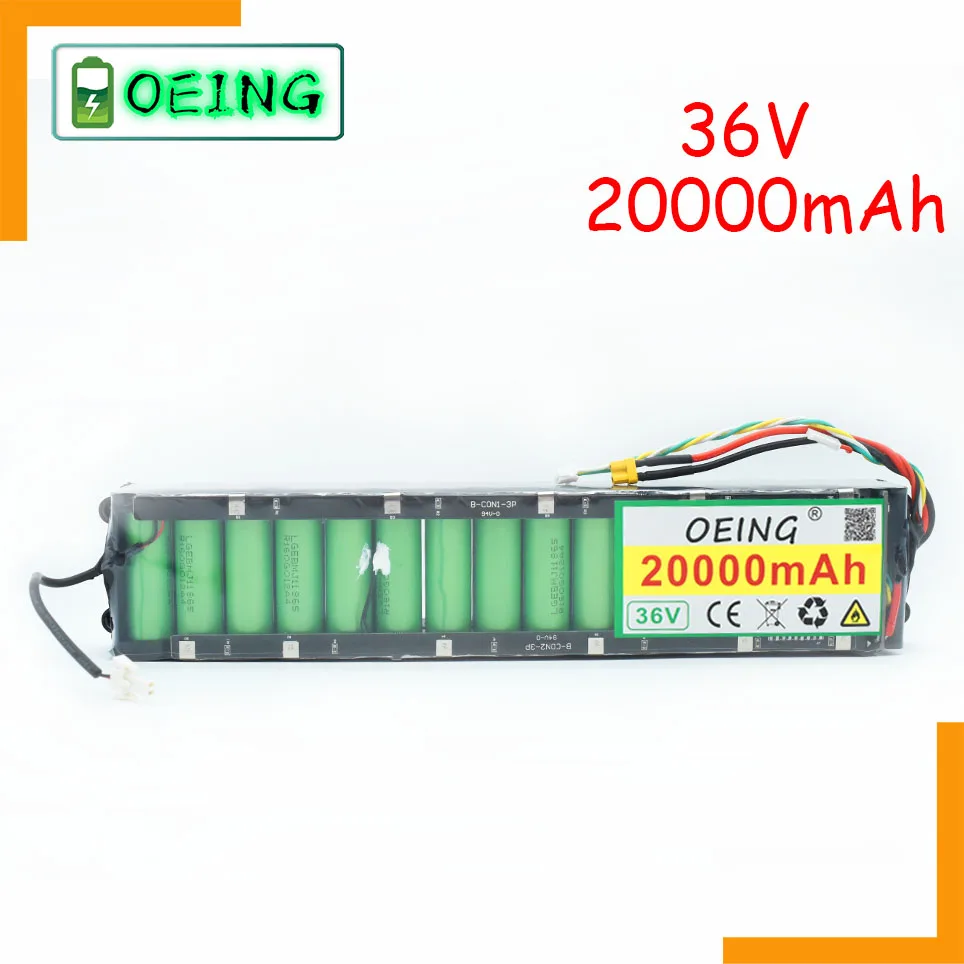 

2021 NEW Original 36V 20Ah battery For Xiaomi M356 M356 Pro Special battery pack 36V Li-ion battery 20000mAh Riding 60km