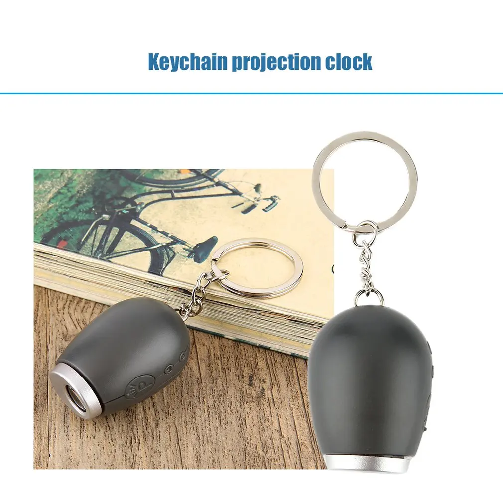 Мини-Цифровые проекционные часы портативный светодиодный светильник настенные