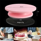 Вращающаяся круглая подставка для торта, нескользящий поворотный круг для тортов, инструменты для украшения тортов, вращающийся кухонный стол, инструменты для выпечки, 10 дюймов