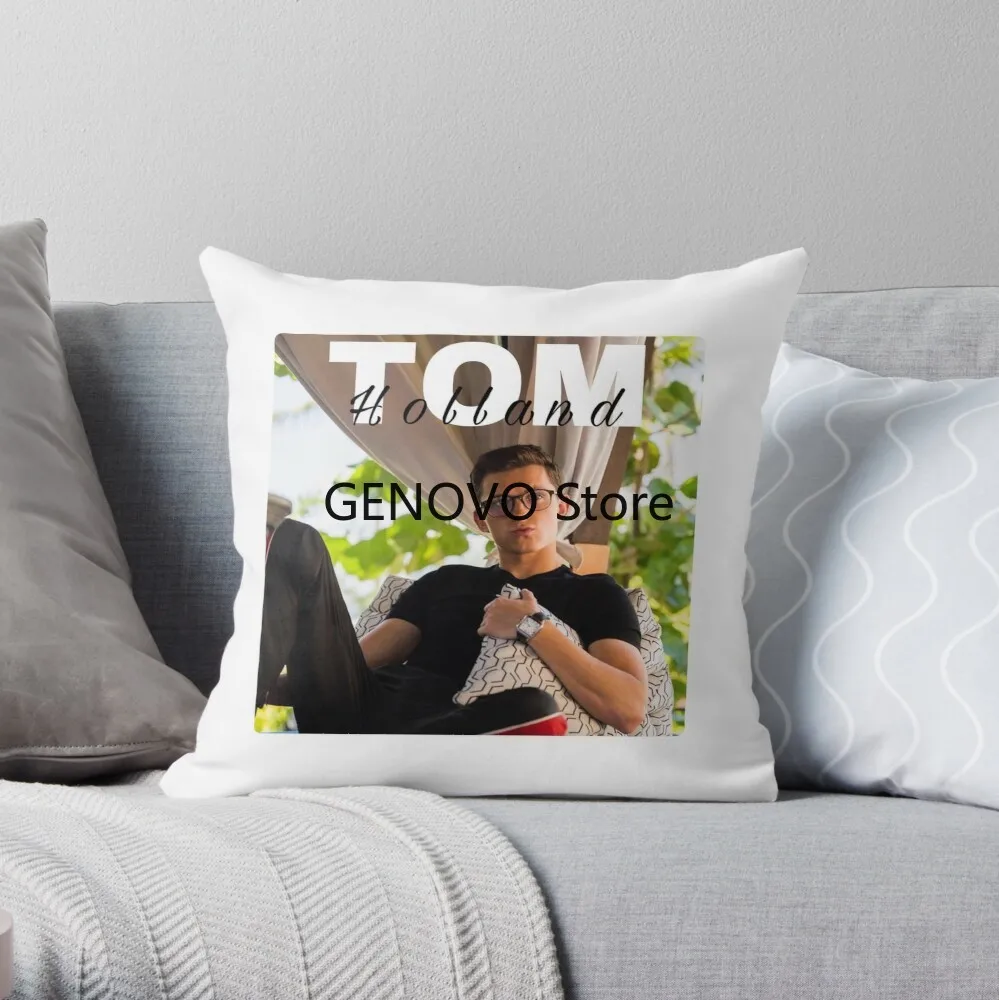 

Tom Holland 1 50*50 Square Pillow Case Polyester Decorative Pillow Novelty Cushion Covers Decorative pillowcases