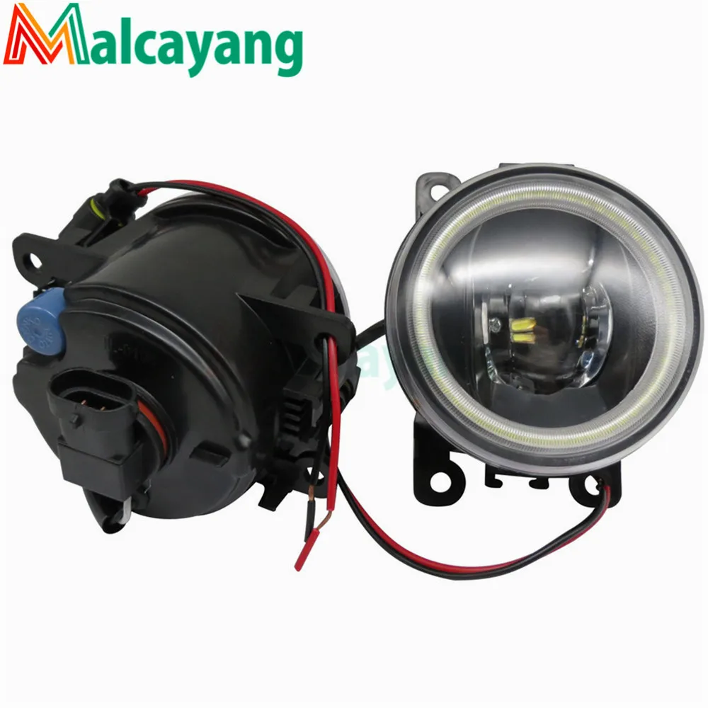 Светодиодный передние противотуманные фары круглые для Renault MEGANE Laguna Kangoo SCENIC THALIA