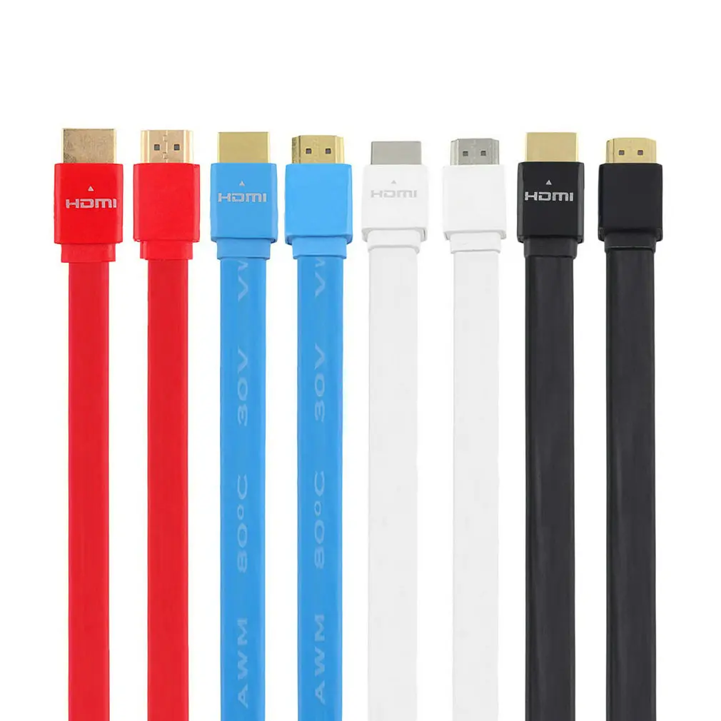 Профессиональный 1 5 м/3 м/5 м кабель HDMI позолоченный штекер 1080 P 3D для hdtv компьютер