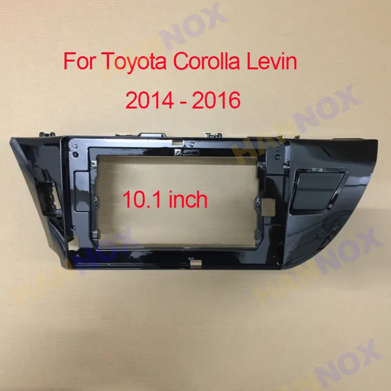 

10,1 дюймов 2din Android DVD видео навигация GPS автомобильное радио рамка для Toyota Corolla Levin Ralink Altis 2013 - 2016 после продажи