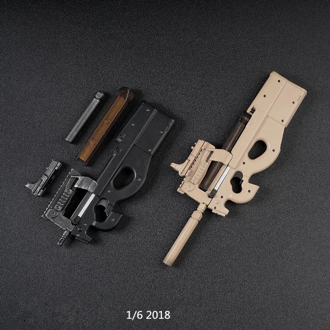 1/6 весы P90 пистолет пулемет оружие солдаты Пластик модель оружия игрушки для