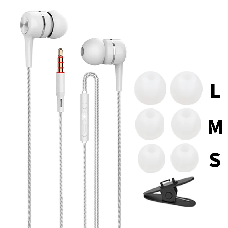 White upgrade 1 Gift VPB S12 спортивные наушники,, проводные, супер бас, 3,5 мм, трещины, красочные, гарнитура, вкладыши с микрофоном, свободные руки для samsung - Цвет: White upgrade 1 Gift