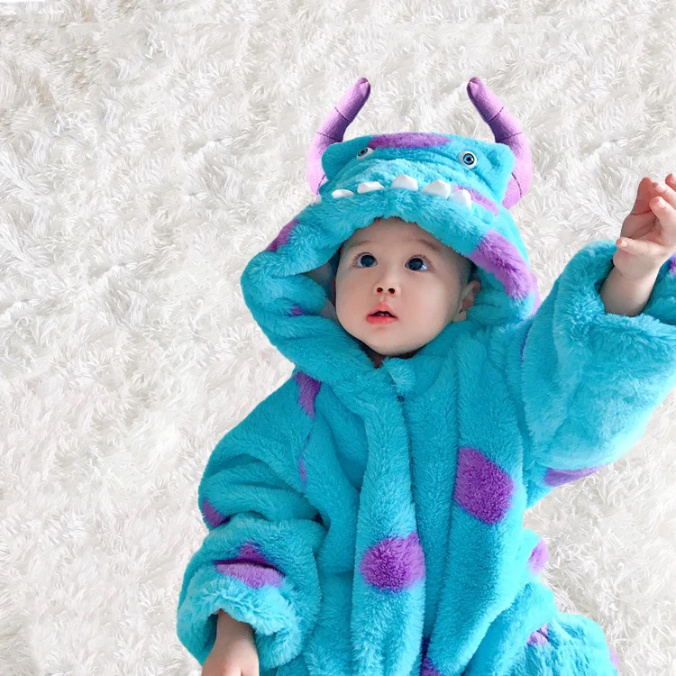 Детский комбинезон Disney костюм с изображением монстра Салливана для стрельбы