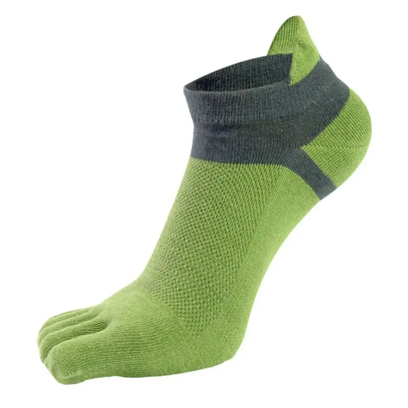 Уличные спортивные носки для мужчин с пятью пальцами Повседневные Дышащие