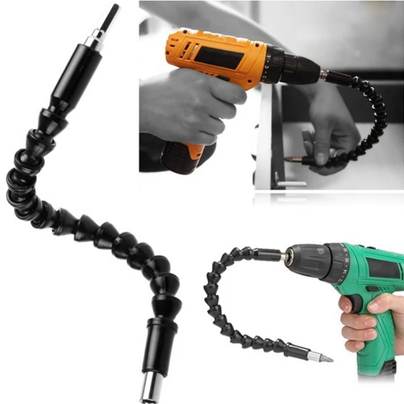 

1 Set Socket Adapter Impact Hex Shank Drill Nut Driver Bits Set & 1 Set Driver Extension Power Screwdriver Attachment