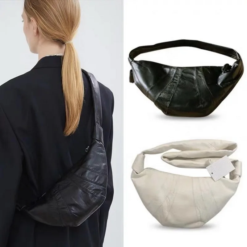 Маленькая сумка-бананка для женщин дамские сумочки пельменей брендовая