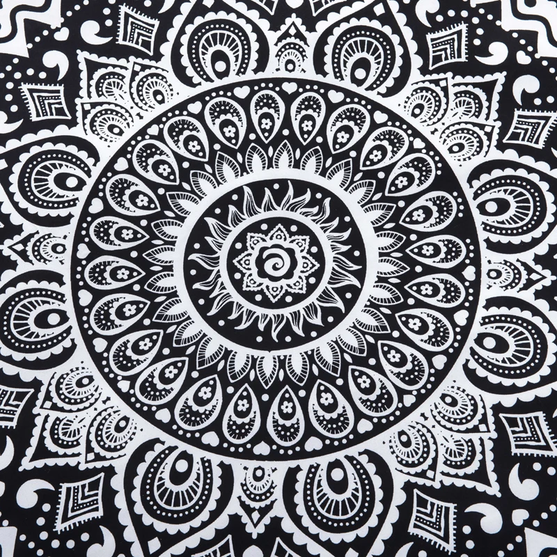 Черное богемное постельное белье набор для дома пушистый Твин xl зимний