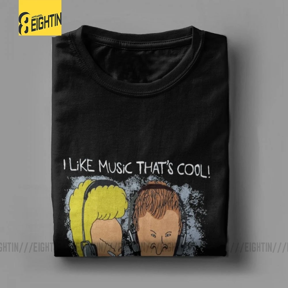 Футболка с коротким рукавом Beavis And Butthead футболка из 100% хлопка круглым вырезом