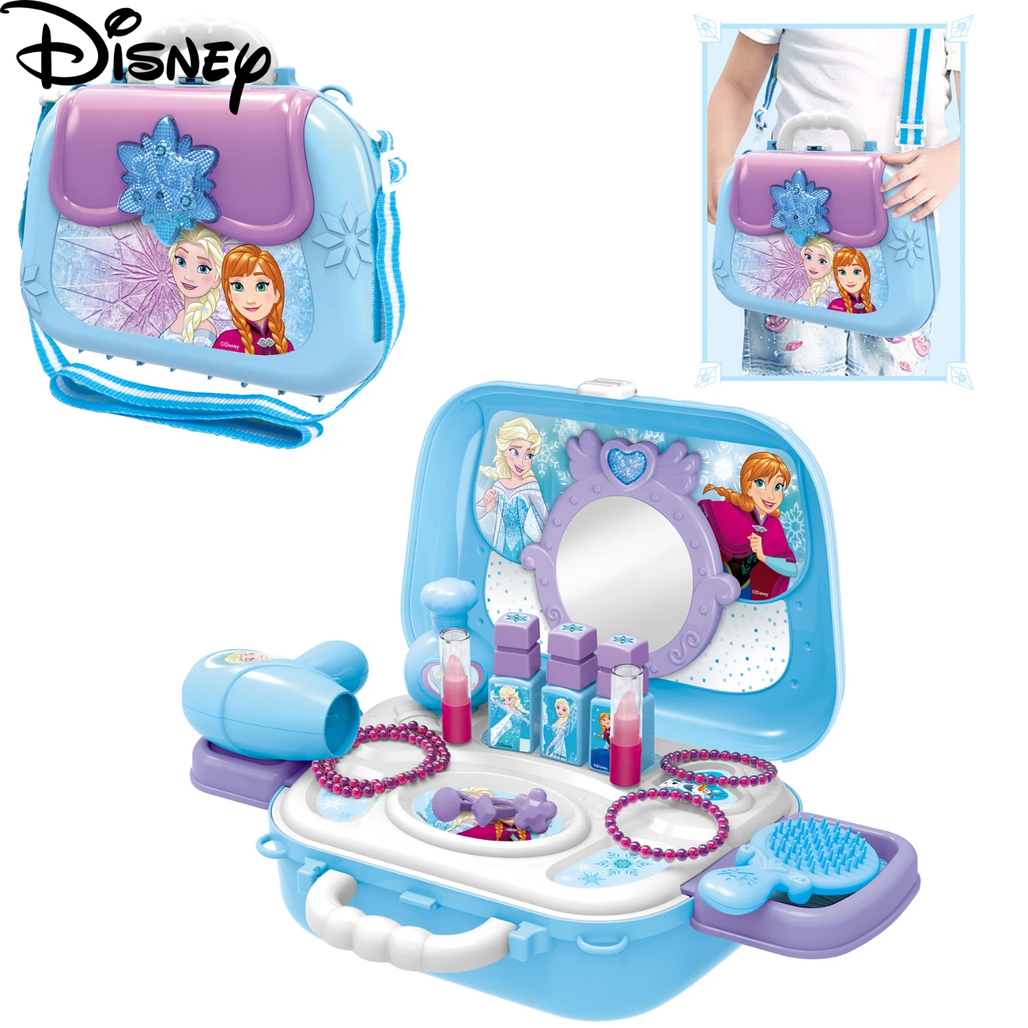 Набор игрушек для макияжа Disney Холодное сердце 2 комплект сумок Микки Маус Детские