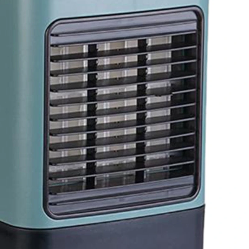 

Portable Personal Mini Air Conditioner Fan Fan Mini Portable Air Conditioner Safety Leafless Box Fan ,Green