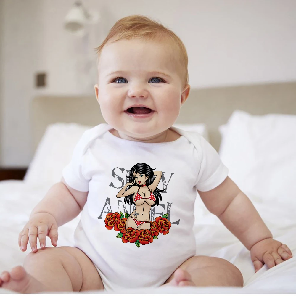 Модная одежда для новорожденных с изображением ангела | Детская и обувь