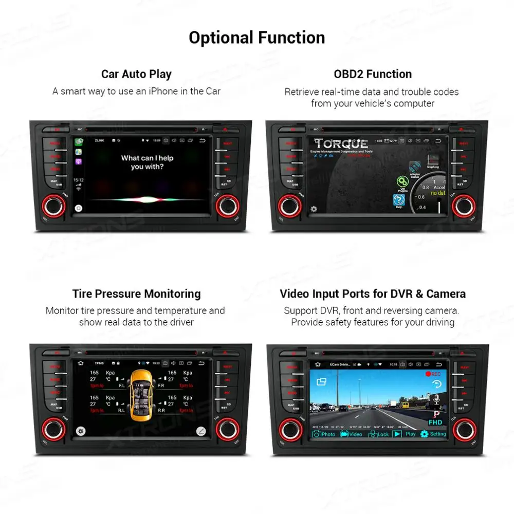 XTRONS Android 9,0 PX5 радио gps DAB Wi-Fi OBD Автомобильный DVD плеер для автомобиля Audi A6 S6 1999 2000 2001 2003 RS6 2002 2004 allroad 1999 2005