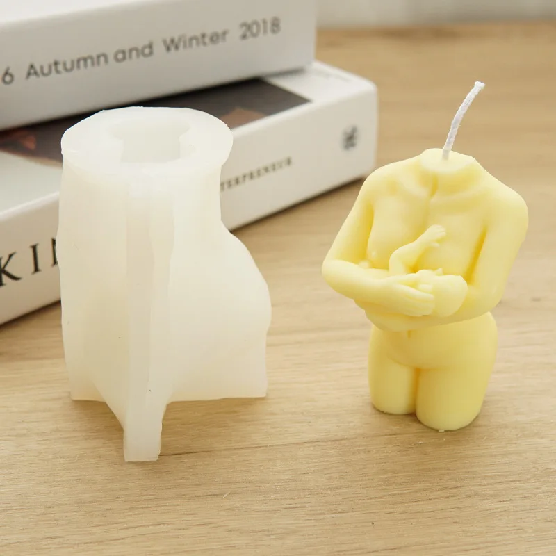 

2022 New Candle Mold Lactating Female Body Mold Epoxy Human Mold For Resin Casting Diy Scented Candle Handmade Soaps Making Tool