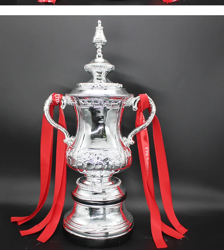 The FA Trophy Cup 2020-21 Season LEICESTER CITY Champions Trophy The Football Association Challenge Cup Trophies for Fans