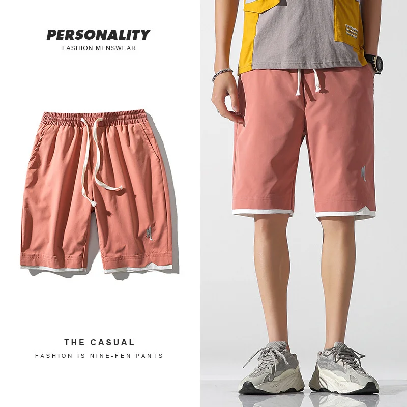 

Men Summer Shorts Leisure Breeches Casual Beach Outdoor Sports Boardshorts Classic Trousers Middle Pants Large Size Quick Drying