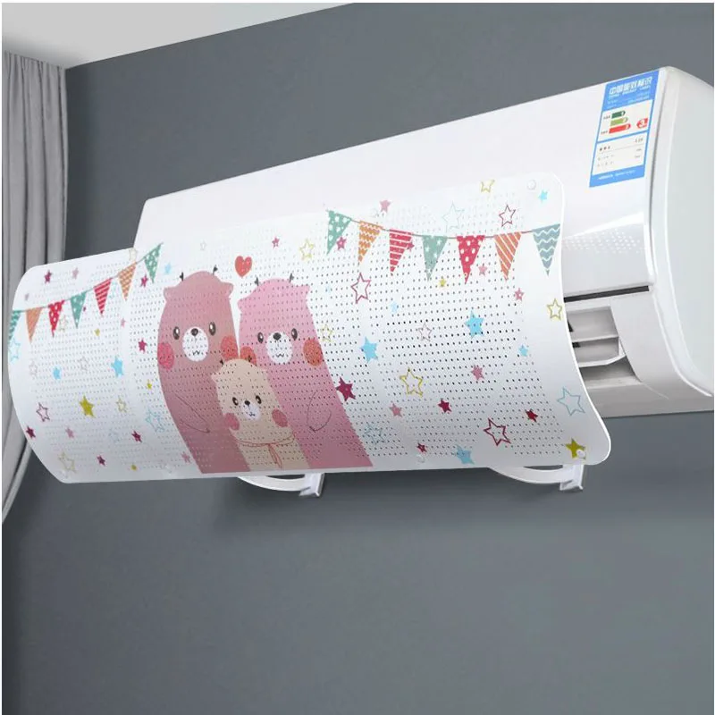 Домашняя Регулируемая Крышка Кондиционера для подвесных кондиционеров ветровое