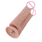 Силиконовый фаллоимитатор Hismith Two Cocks с одним отверстием ширина 20,8 см 18,6 см Insertable klicluk аксессуары для секс-машины Удивительные секс-игрушки