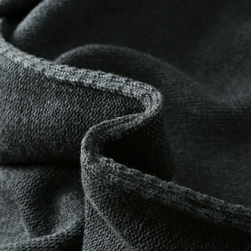 

Men Slim Sweaters 100% Cotton Pullover Casual O-Neck Male Solid Autumn Knitted Long Sleeve Sweater Mens Brand Clothing 3XL