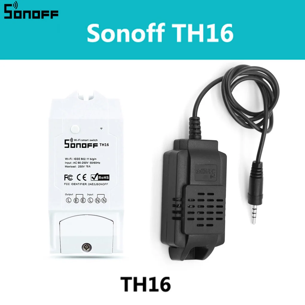 Новый Sonoff датчик Si7021 температуры и влажности Зонд высокий контроль точности