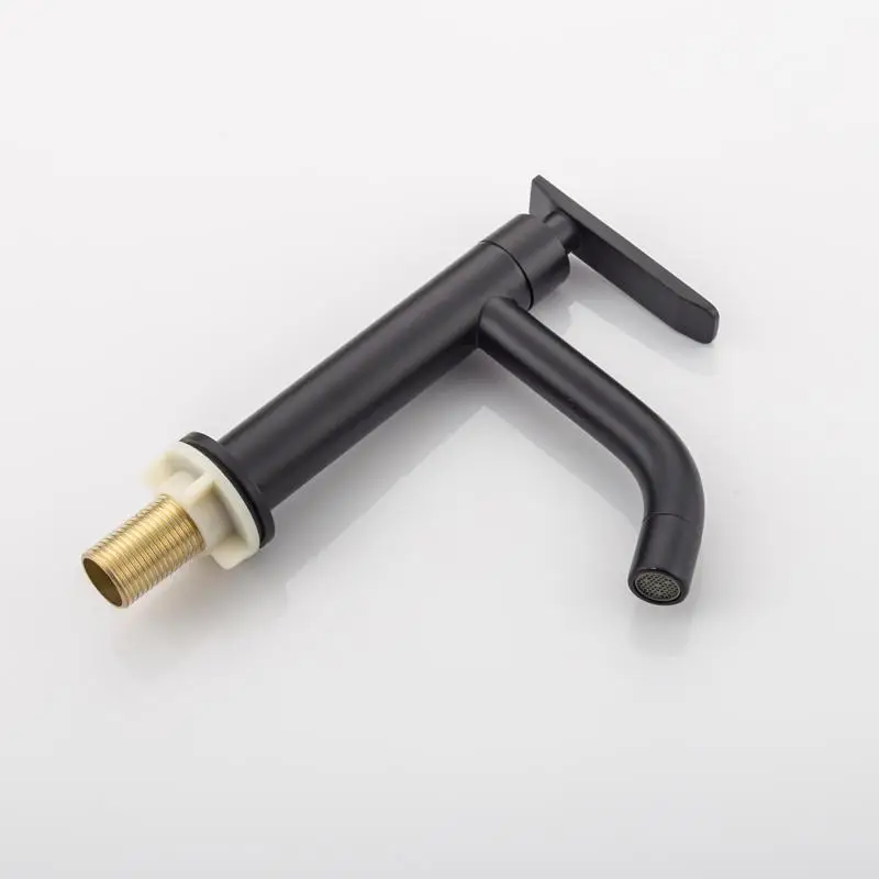 Кран для раковины ванной комнаты одинарный кран холодной воды Матовый