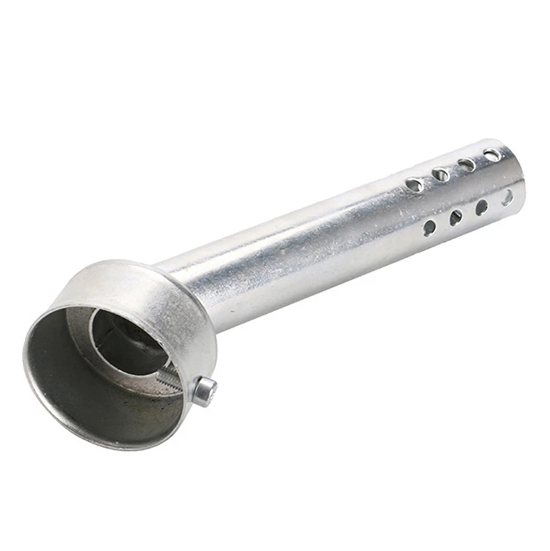 

48mm Motorcycle Angled Exhaust Muffler Insert Baffle End Can DB Killer Silencer Muffler Elbow Length 17.5CM