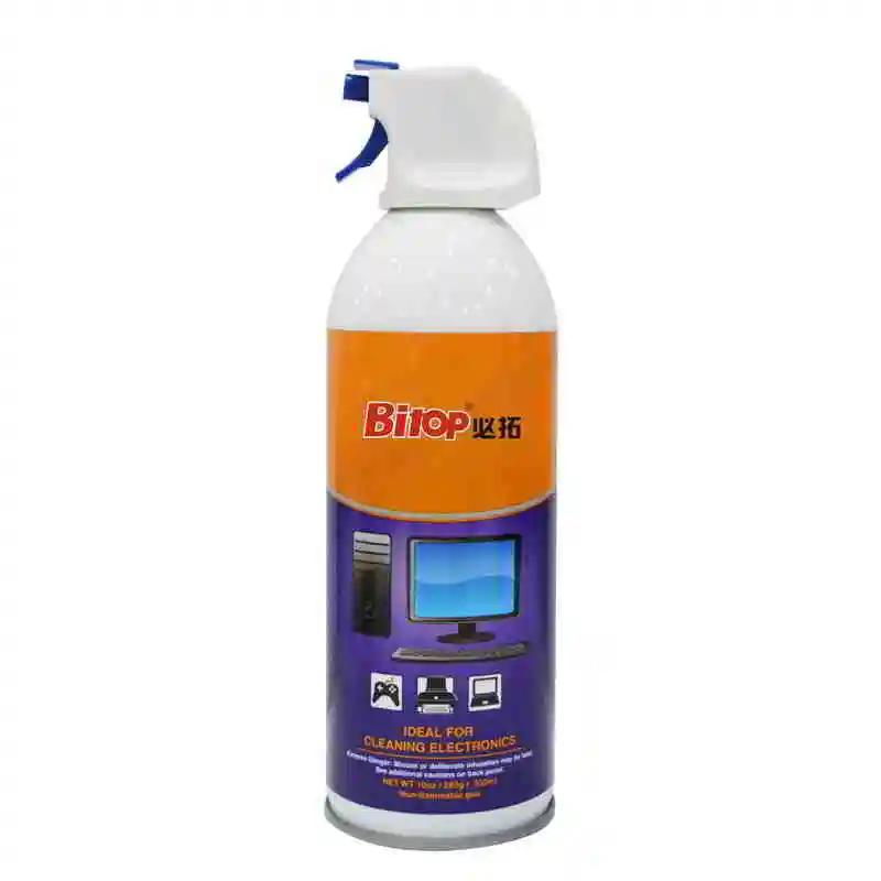 Dust remover for computer keyboard, camera lens and electrical components, with a net weight of 283g.