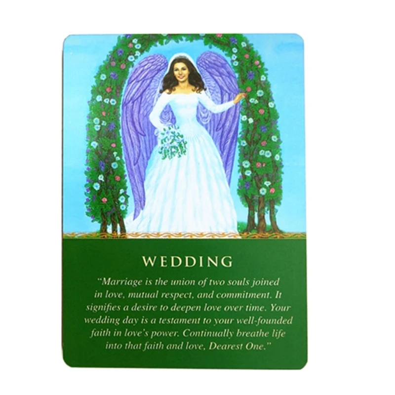 

Daily Guidance from Your Angels Oracle Cards Board Game 44 Cards Deck Tarot D0AE