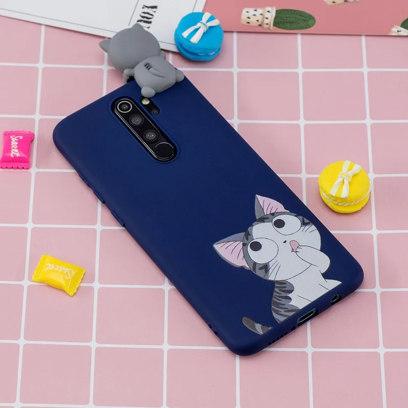 3D игрушки силиконовые для Xiaomi Redmi Note 8 чехол Redmi Note 8 Pro 8T 8A конфеты Мягкий мультфильм Redmi Note 8 чехол Redmi Note 8 Pro Чехол