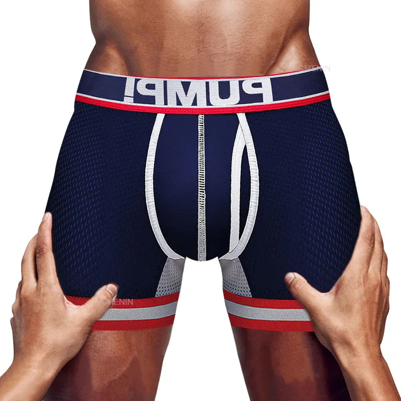 

2022 Brand Man Underwear Boxer Cotton Breathable Men's Panties Comfortable Underpants Mesh Male Panties Men Boxers Shorts Trunks