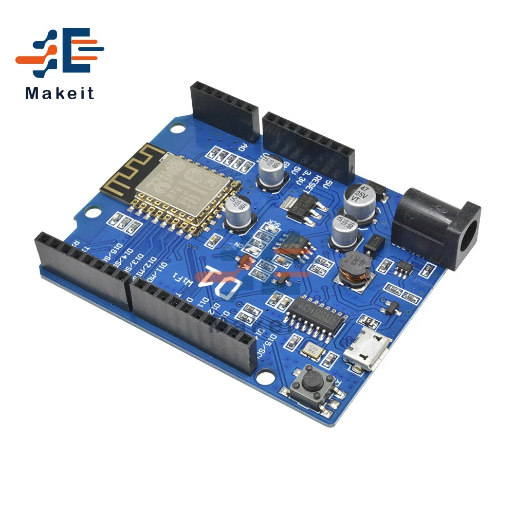 ESP8266 ESP-12E для Wemos D1 Arduino R3 IDE CH340 CH340G WIFI Беспроводная макетная плата - купить по