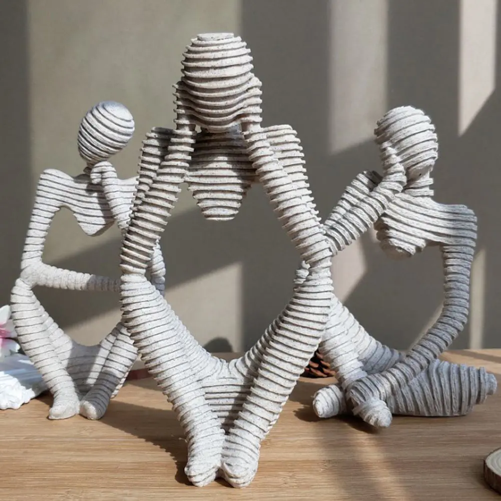 Популярная статуя из песчаника ремесла смолы украшение для дома аксессуары