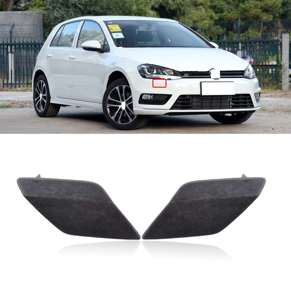 CAPQX для VW Golf A6 MK6 R20 2013 Омыватель переднего бампера Распылительная насадка крышка омывателя фары