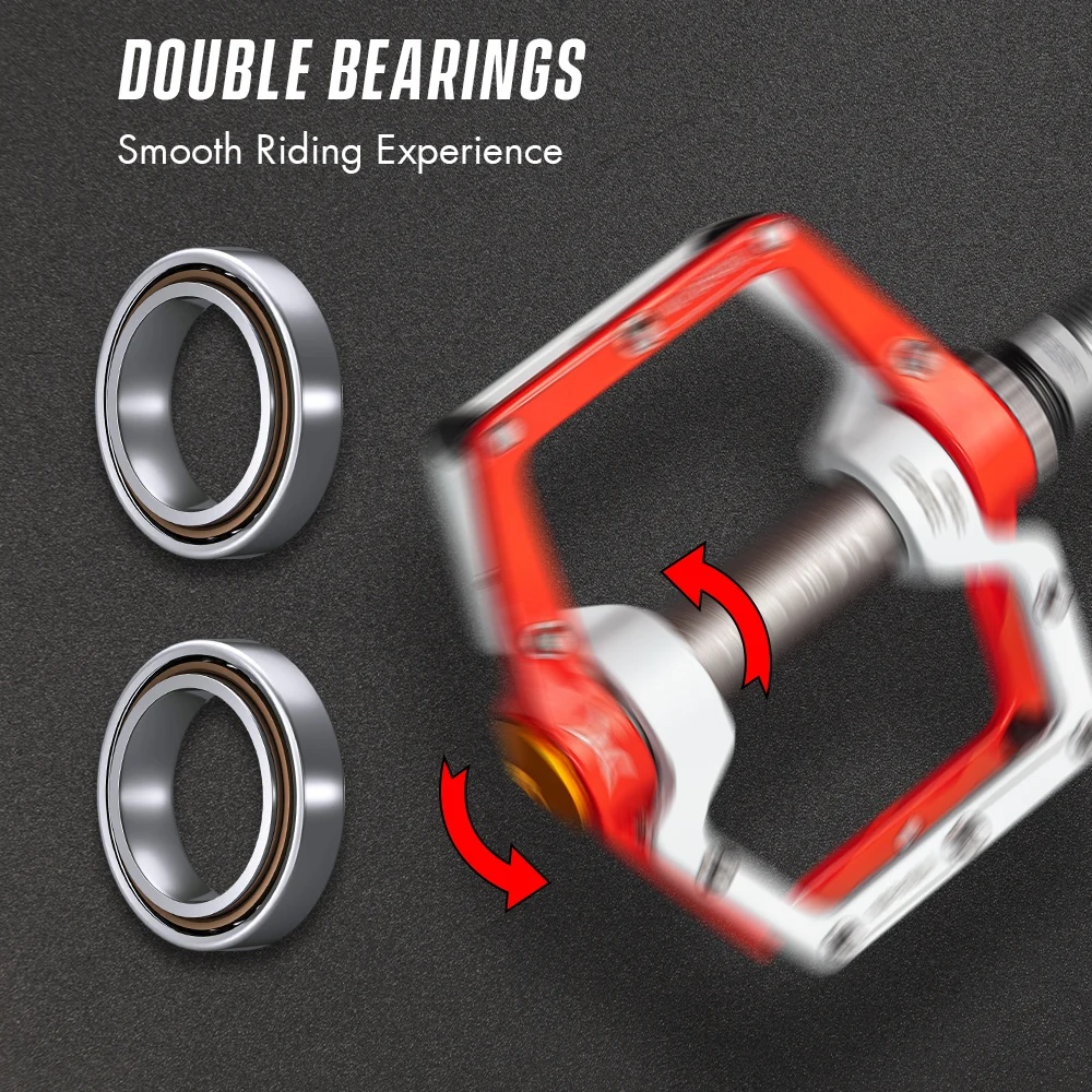 Нескользящая велосипедная педаль ультралегкие педали с подшипниками | Спорт и