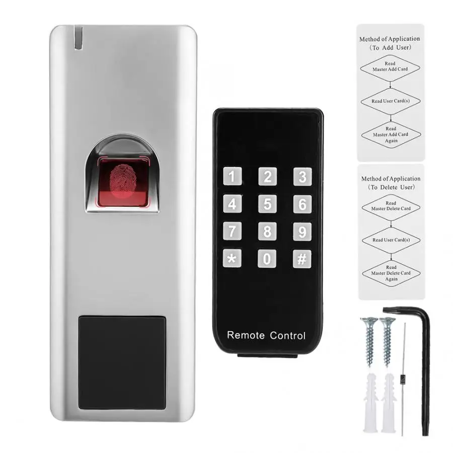 Биометрический контроль доступа к отпечаткам пальцев RFID 125 кГц Wiegand 26 IP66