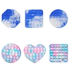 1 шт. пуш-ап пузырь Непоседа сенсорные игрушка для аутистов особые потребности для снятия стресса поп игрушки Fidget Горячая пуш-ап с пузырьками для взрослых игрушка для снятия стресса