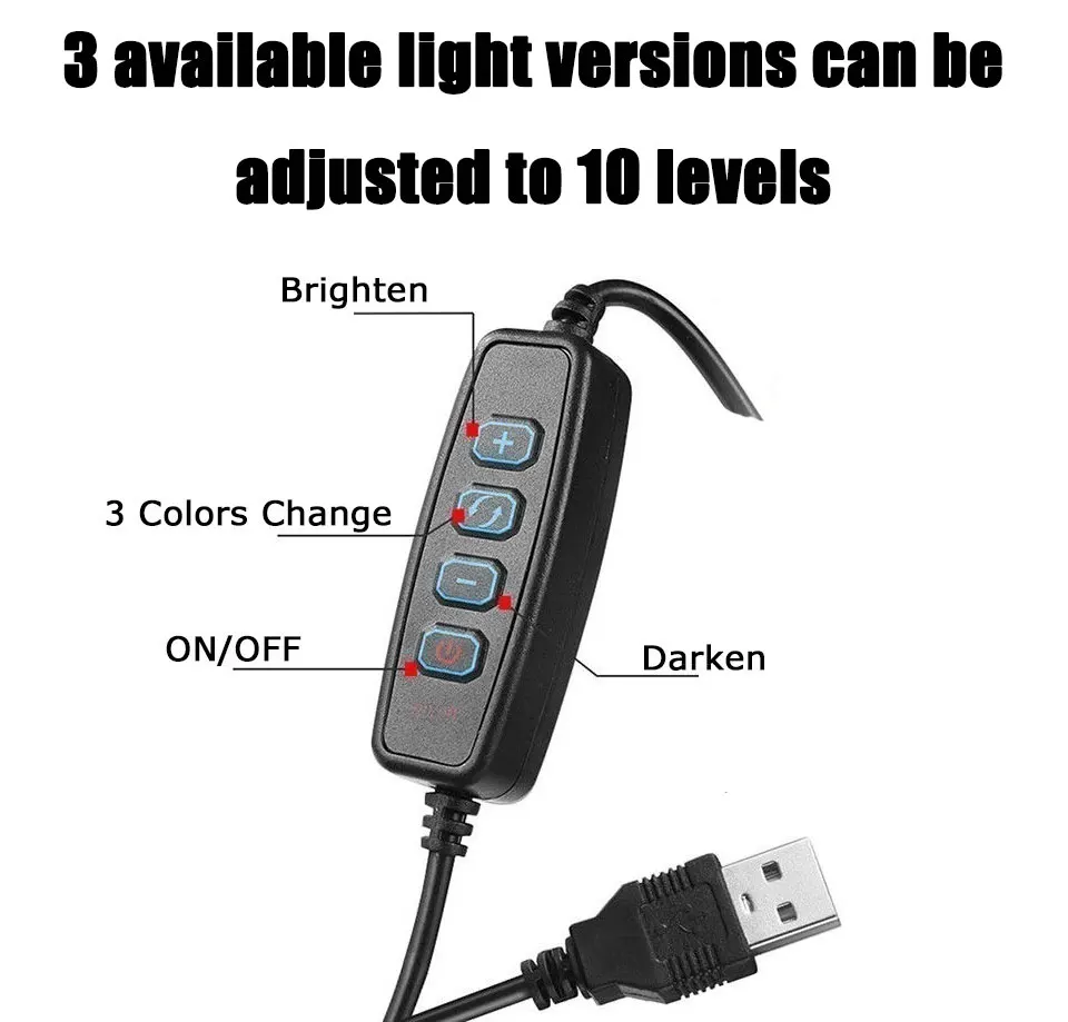 Фотография Youtube светодиодный селфи холодный теплый светильник ing Dimmable светодиодный светильник-кольцо для телефона видео светильник с кольцо для штатива заполняющий светильник