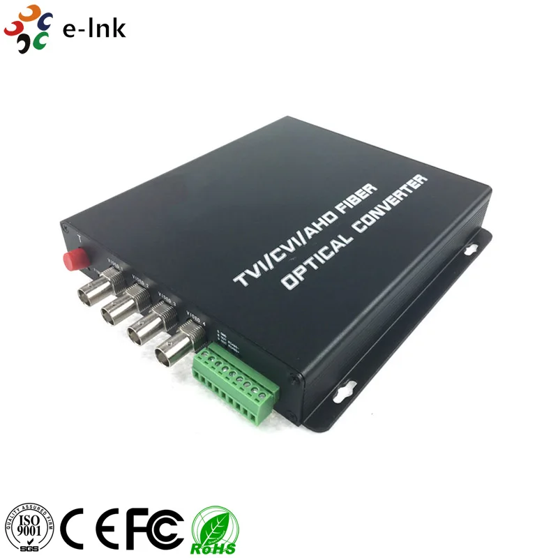 

4Ch Digital Video Optical Converter for TVI TVI AHD Camera